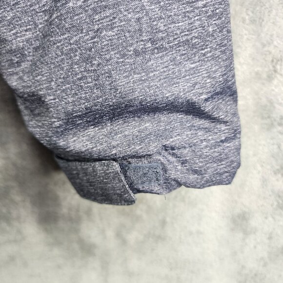 Womens Gray & Pink Zeroxposur Hooded Coat Jacket Full Zip Double layer Size L - Picture 6 of 13